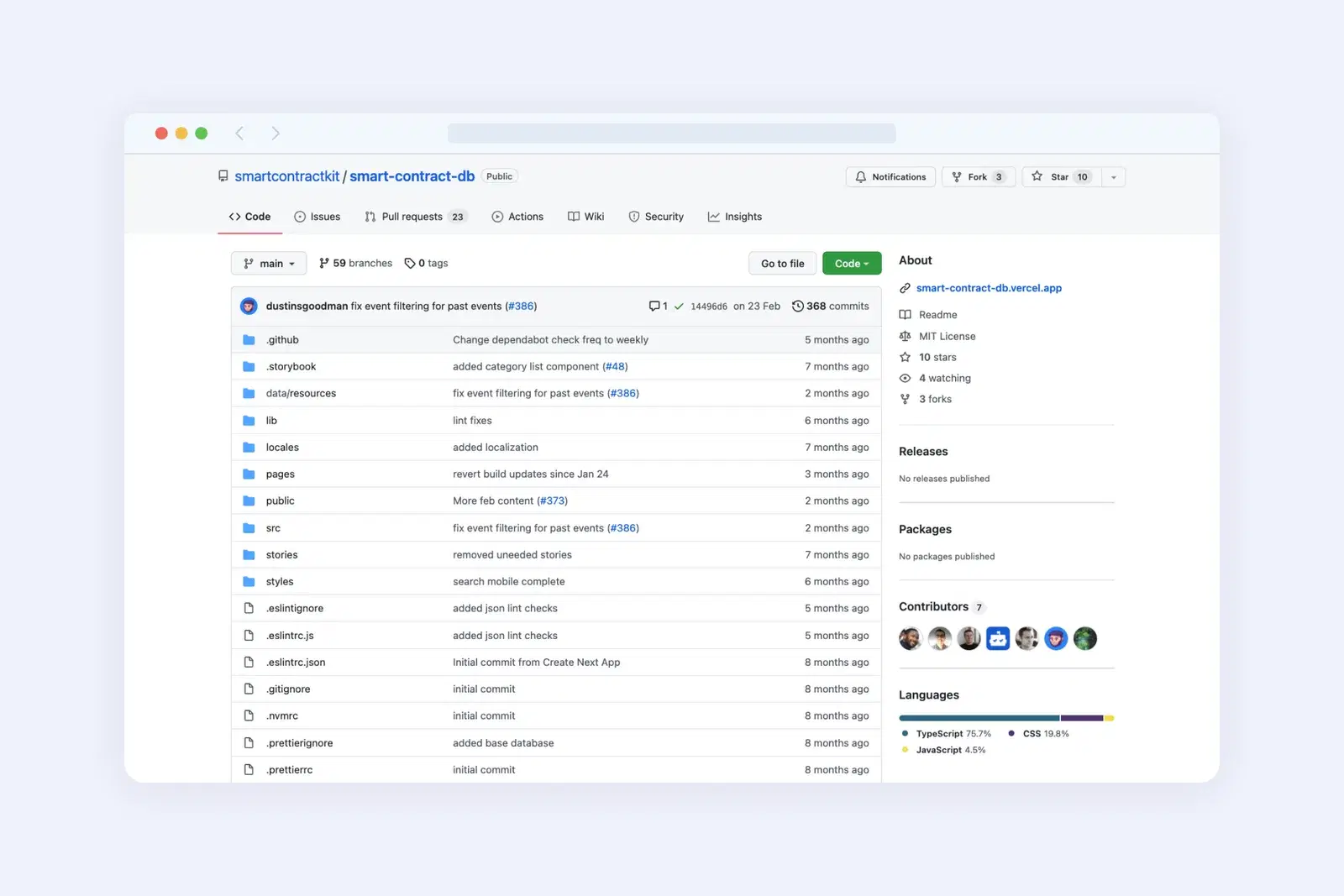 smart-contract-github