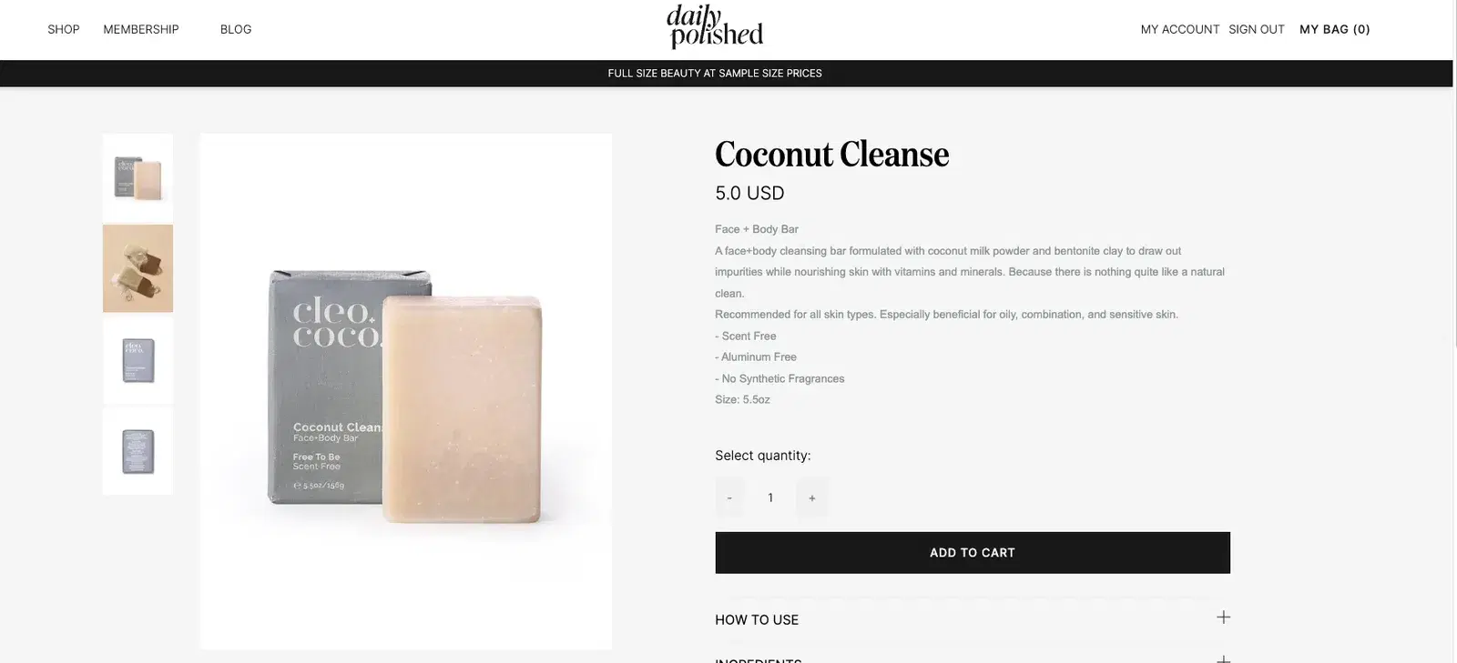 Daily Polished - Product details