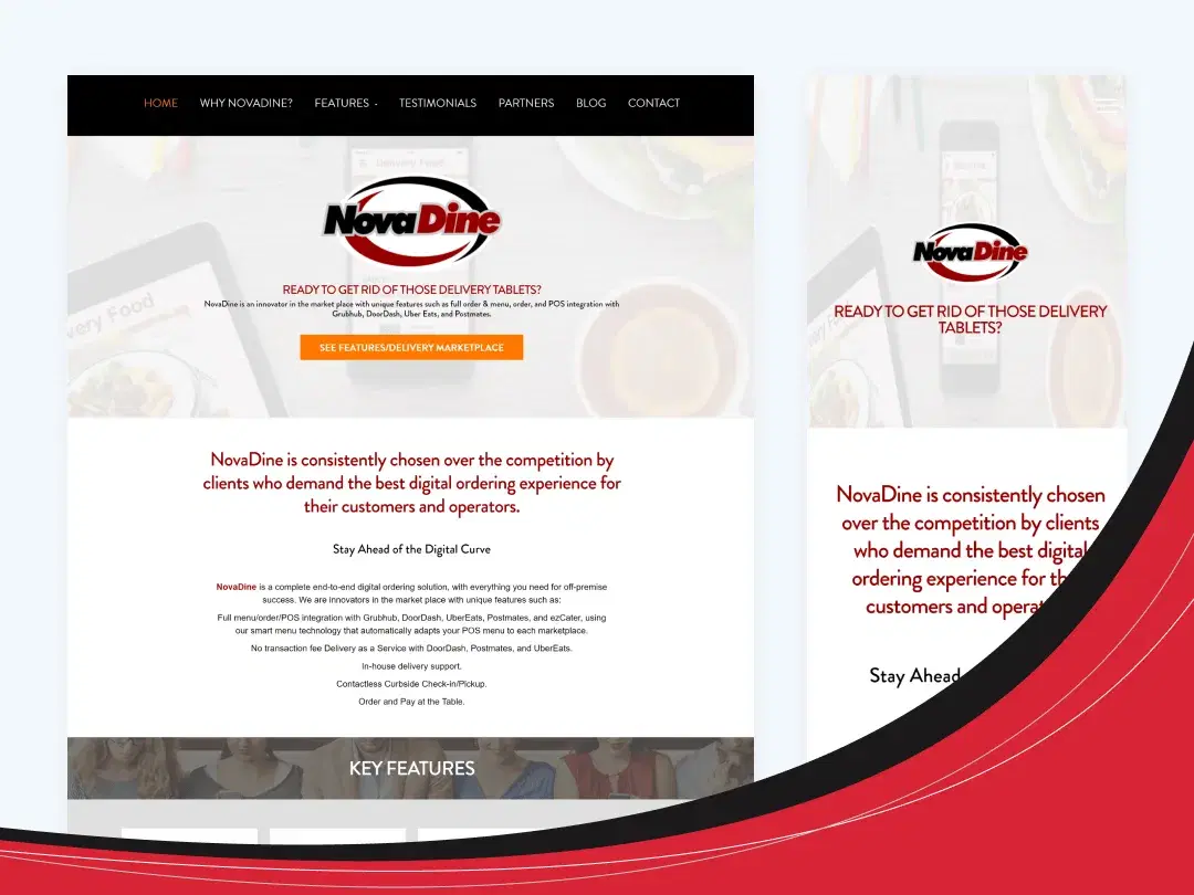 Novadine Home Image