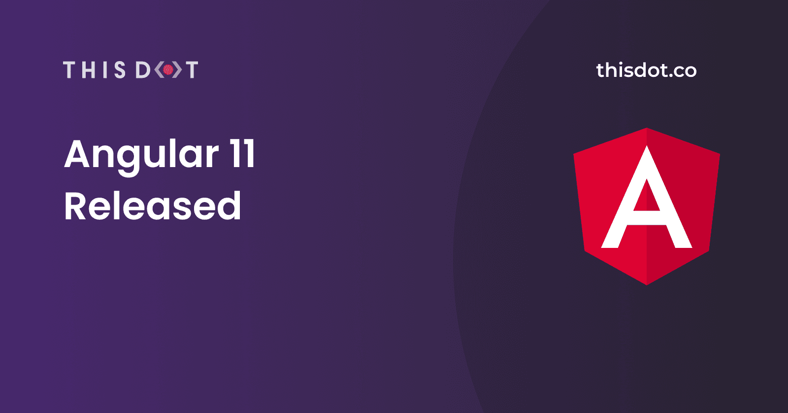 Angular 11 Released