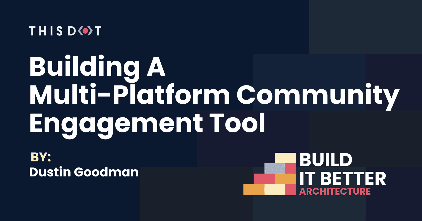 Building a Multi Platform Community Engagement Tool
