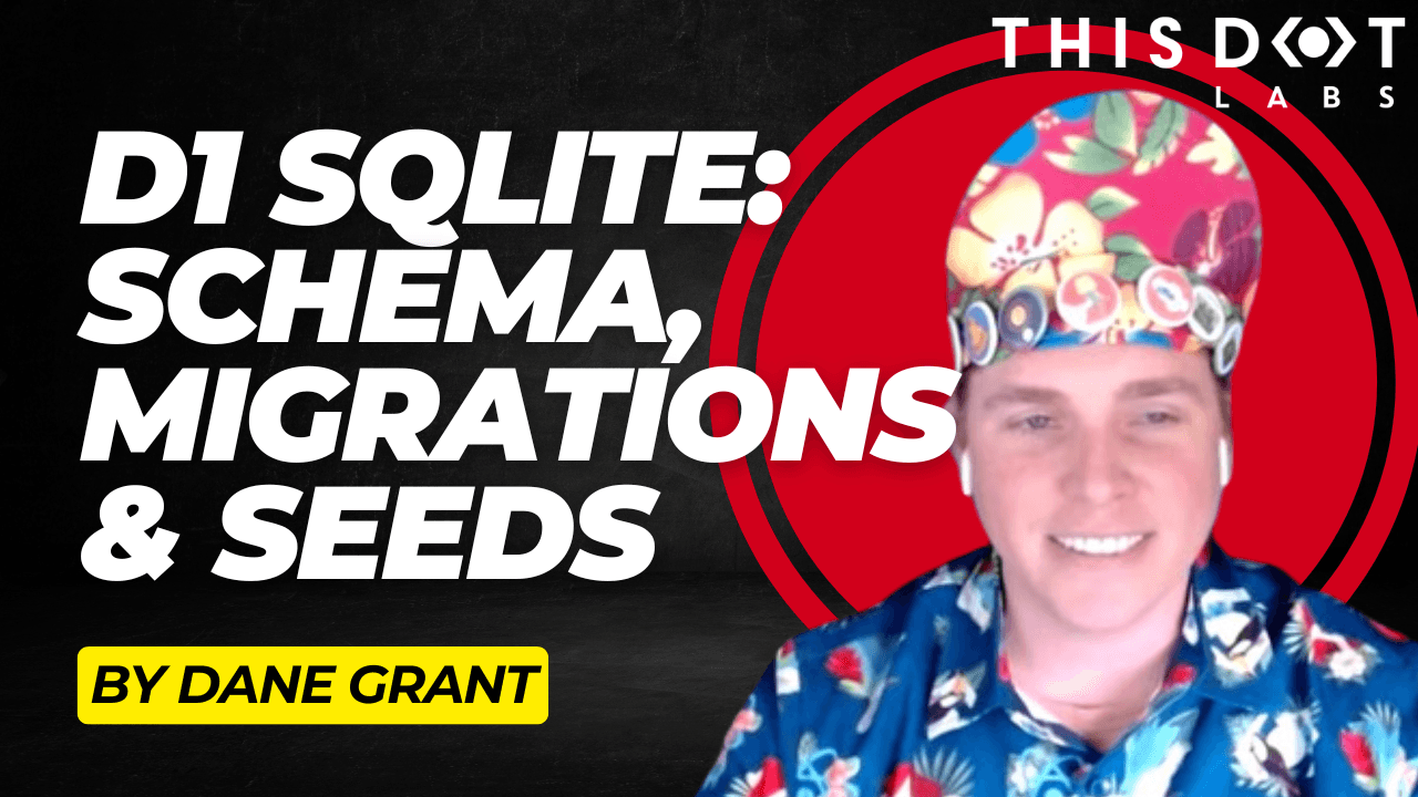 Dane - D1 SQLite: Schema, migrations and seeds