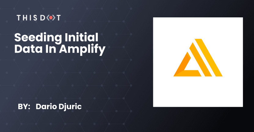 Seeding Initial Data in Amplify
