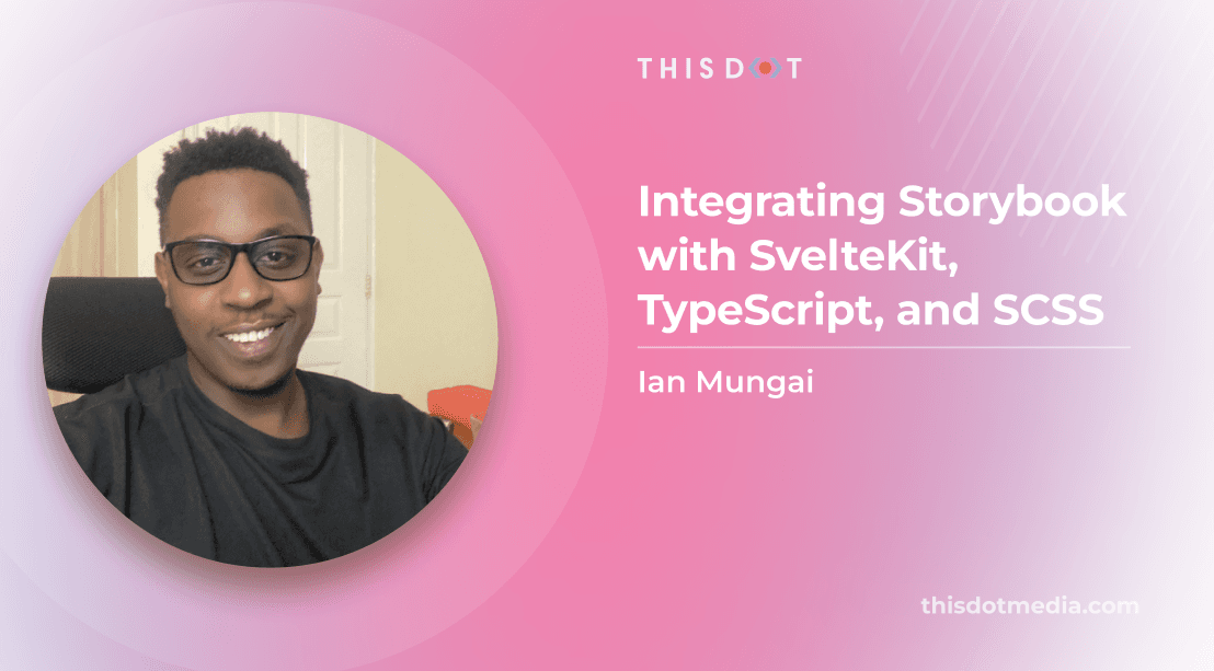 Integrating Storybook with SvelteKit, TypeScript, and SCSS