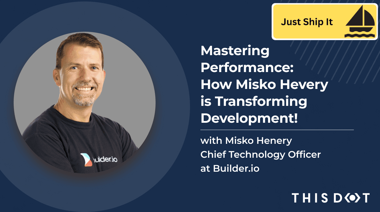Mastering Performance: How Misko Hevery is Transforming Development!