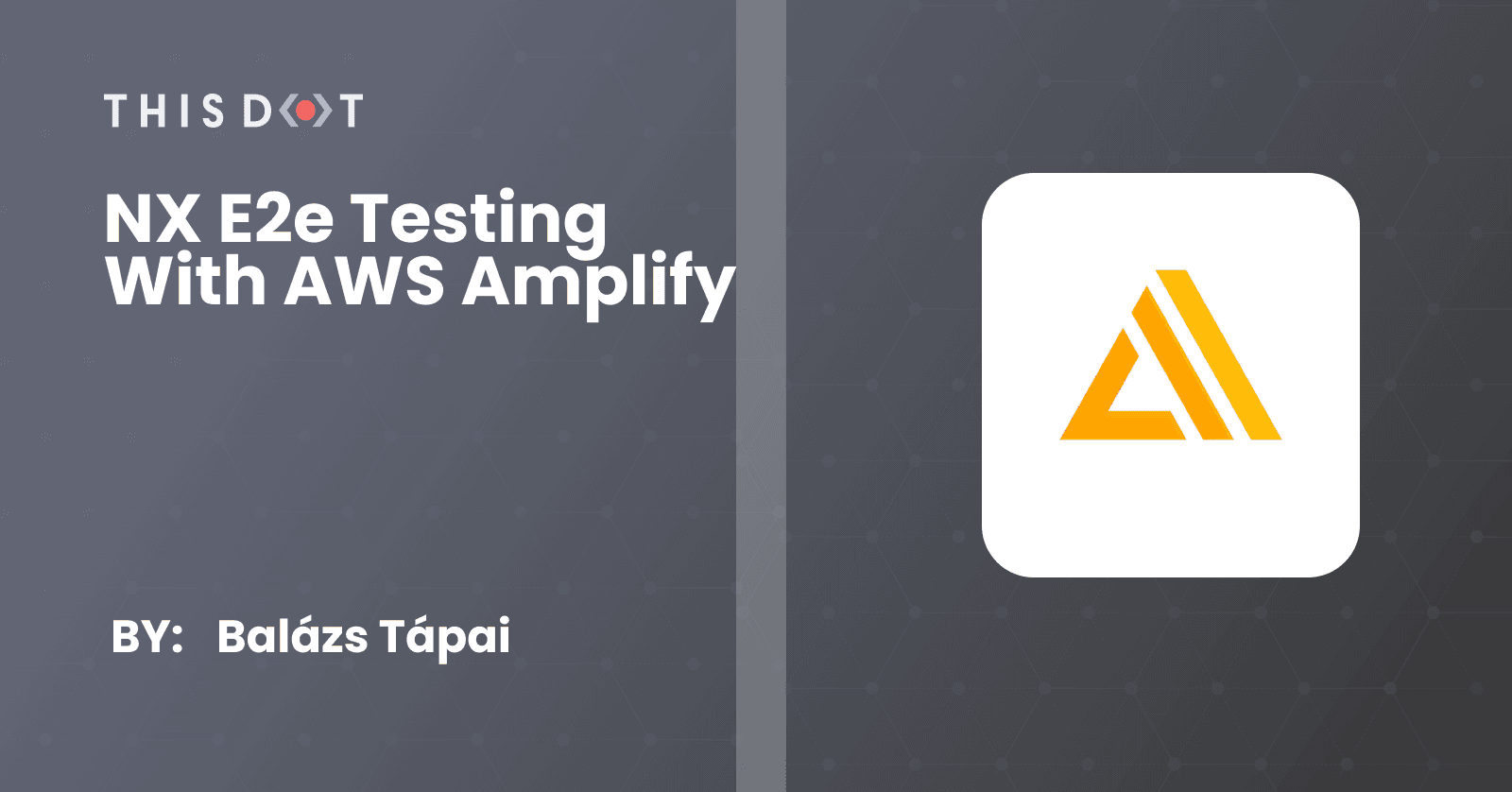 NX e2e testing with AWS Amplify
