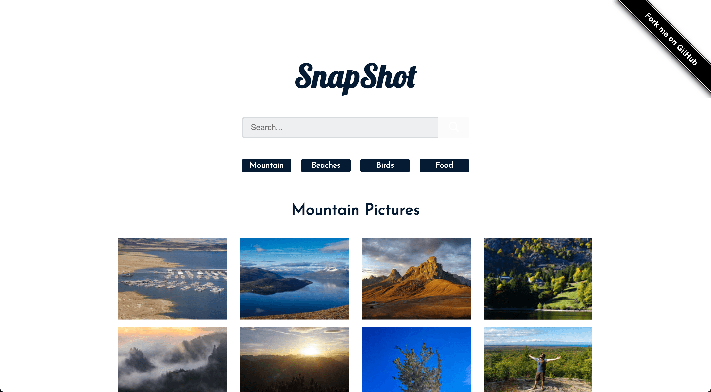 SnapShot app screenshot