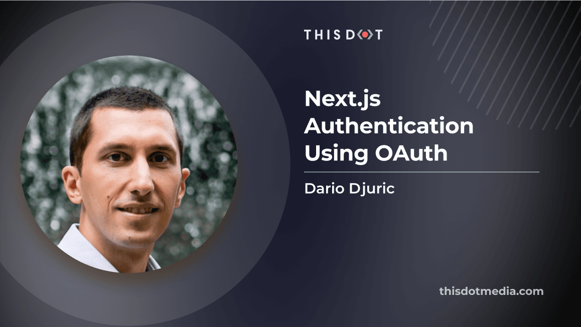 Next.js Authentication Using OAuth