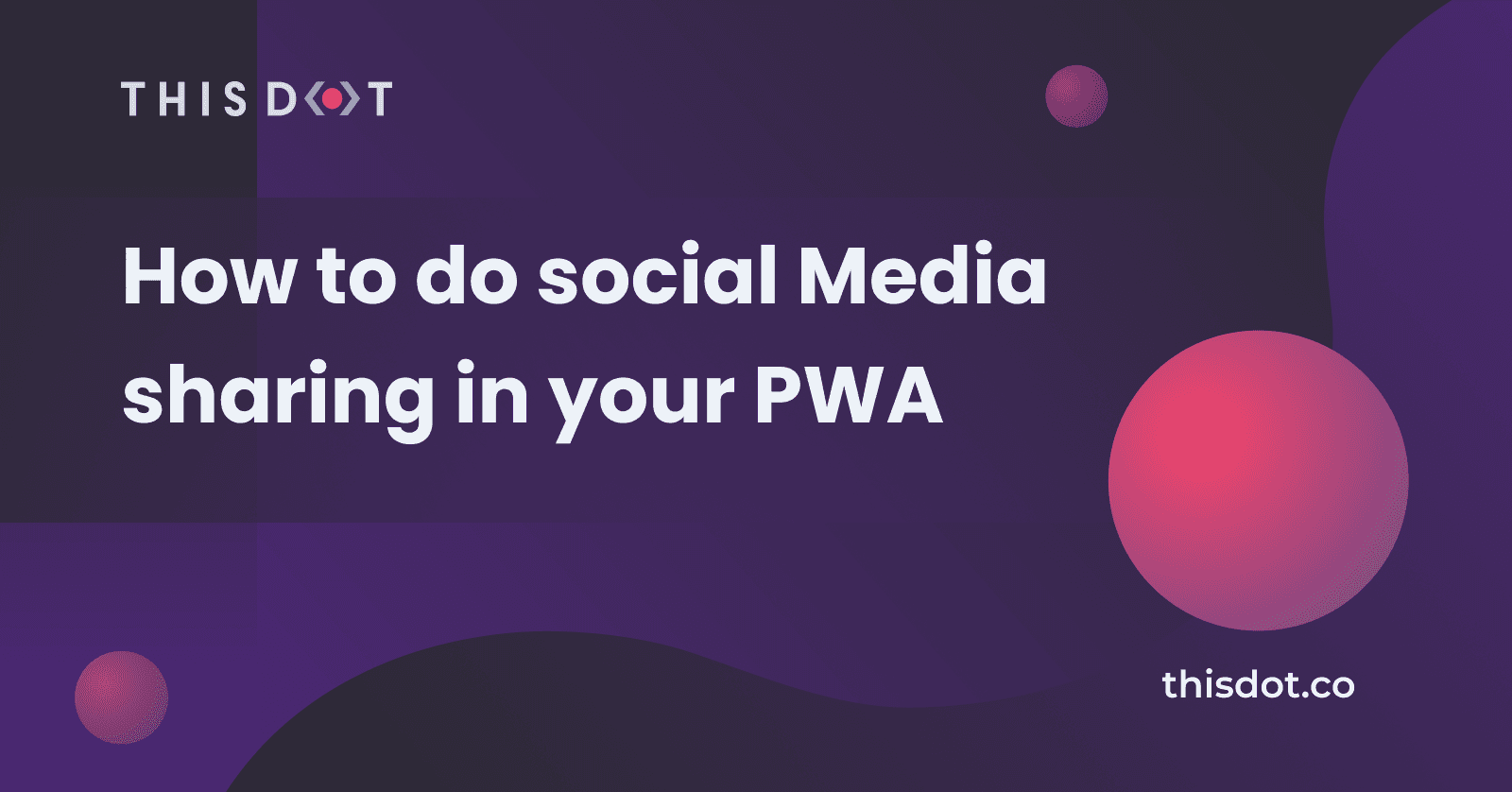 How to do social Media sharing in your PWA